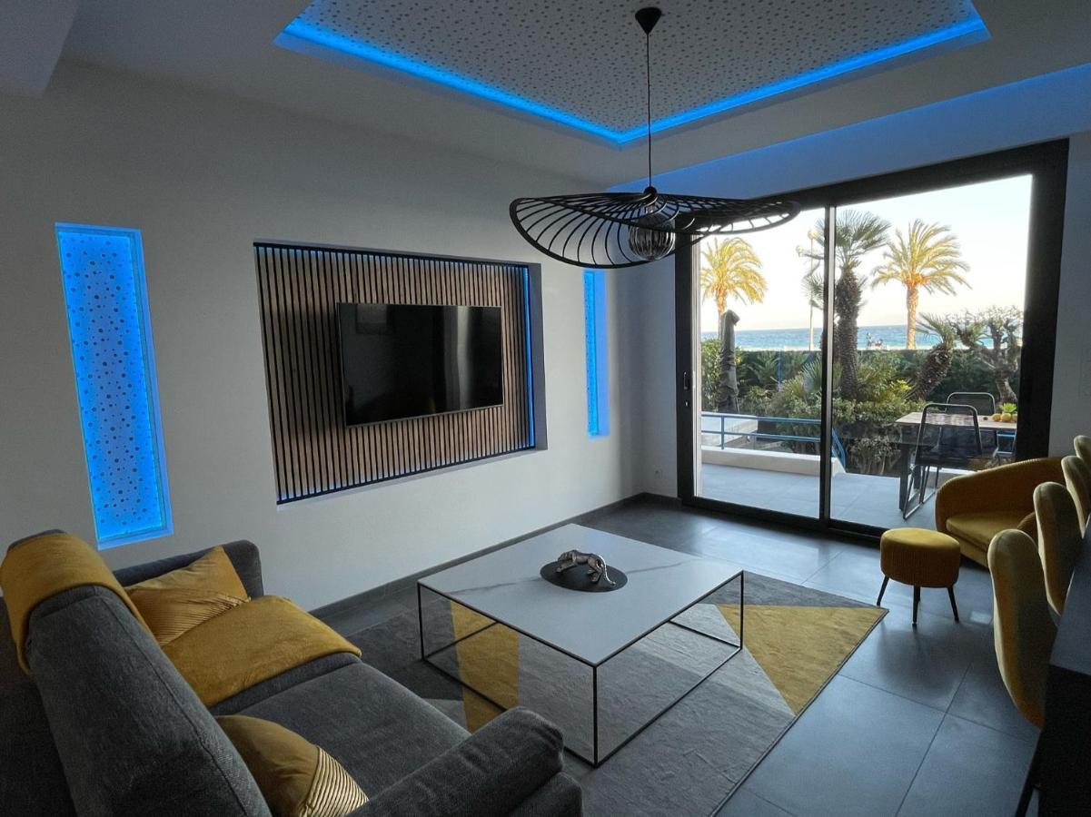 Ferienwohnung Luxury Garden Jacuzzi Promenade Nizza Exterior foto