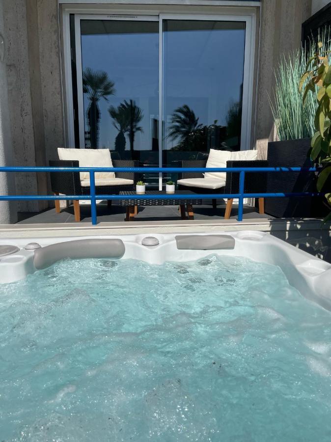 Ferienwohnung Luxury Garden Jacuzzi Promenade Nizza Exterior foto