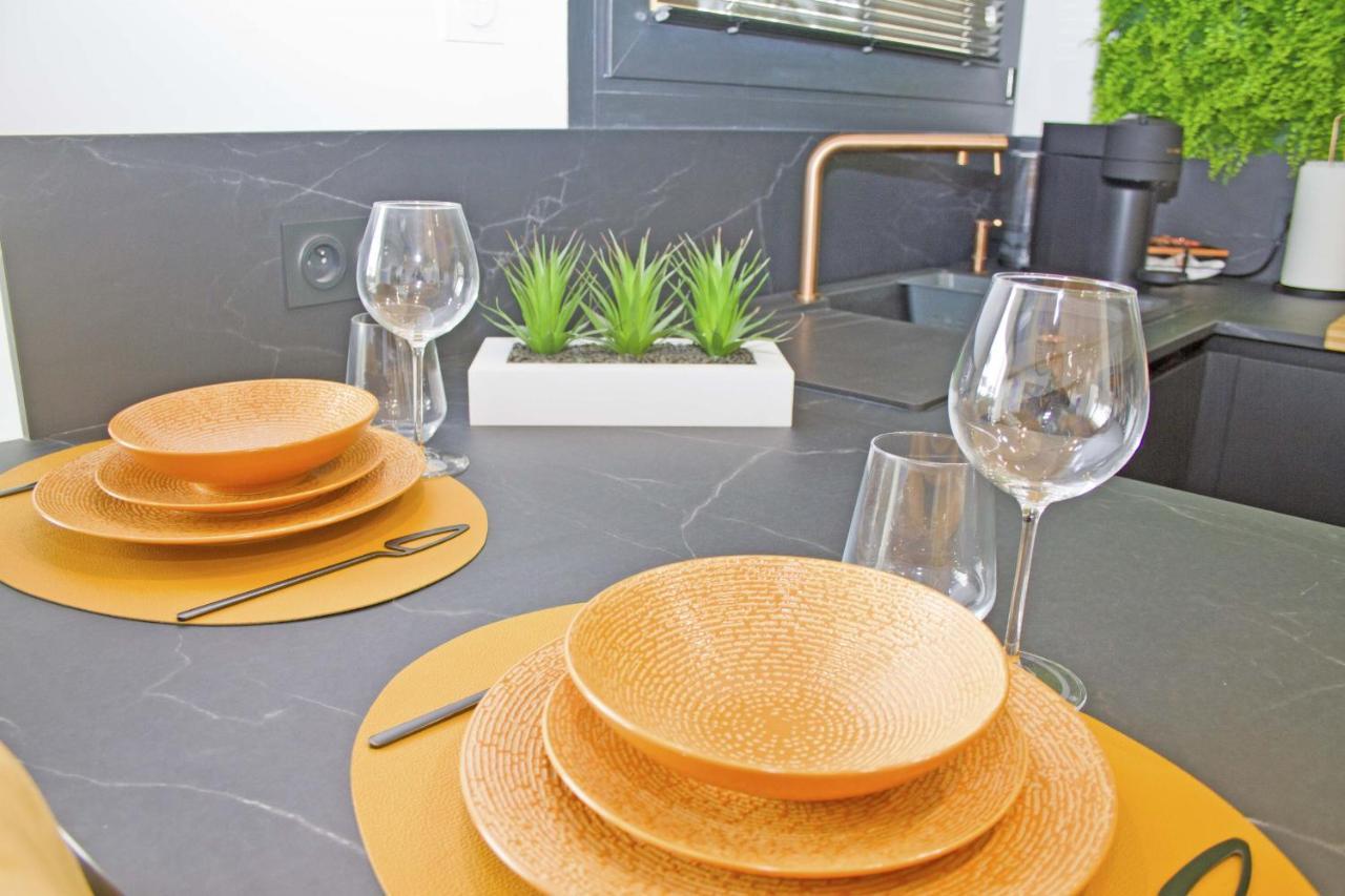 Ferienwohnung Luxury Garden Jacuzzi Promenade Nizza Exterior foto