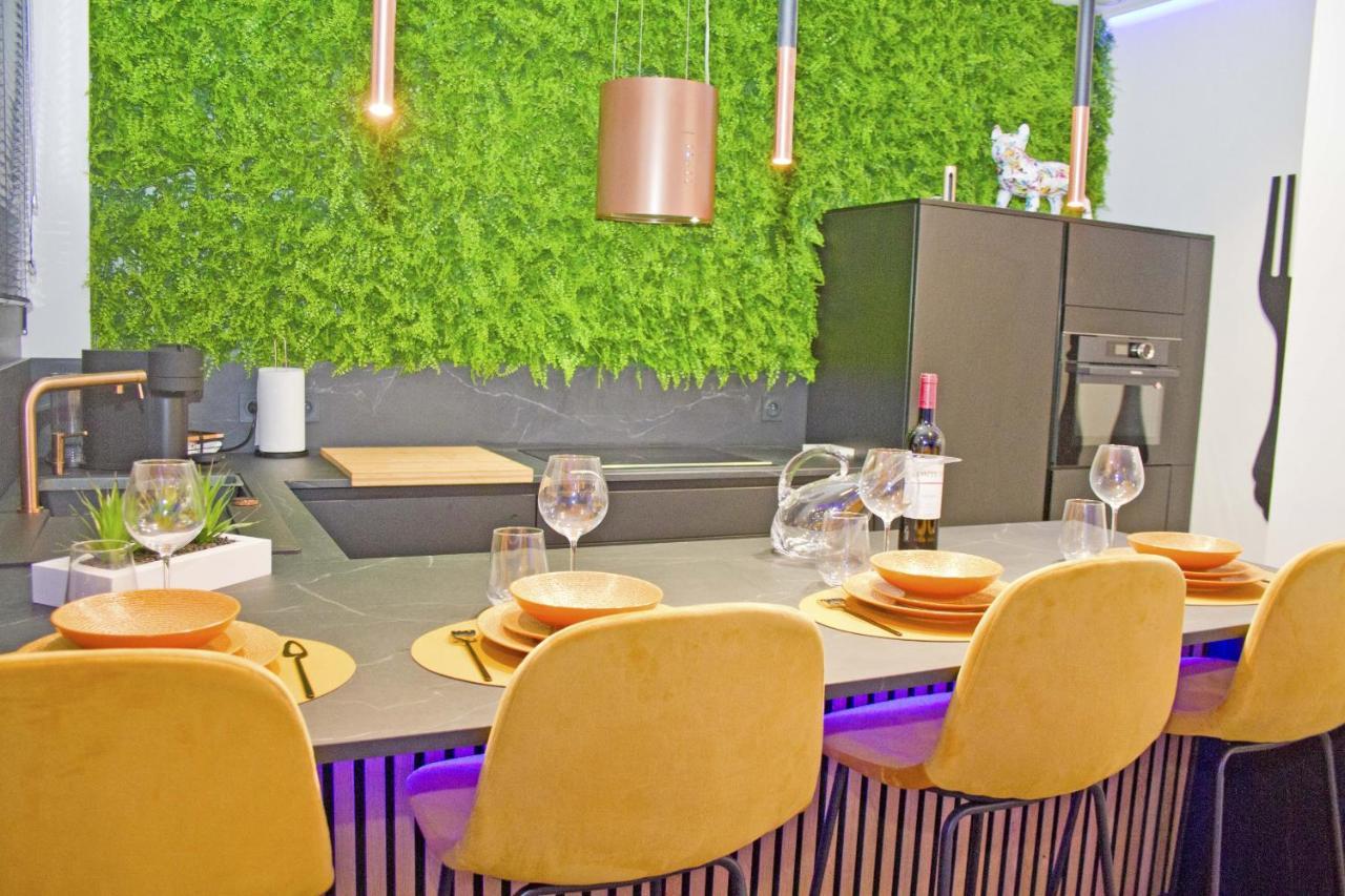 Ferienwohnung Luxury Garden Jacuzzi Promenade Nizza Exterior foto