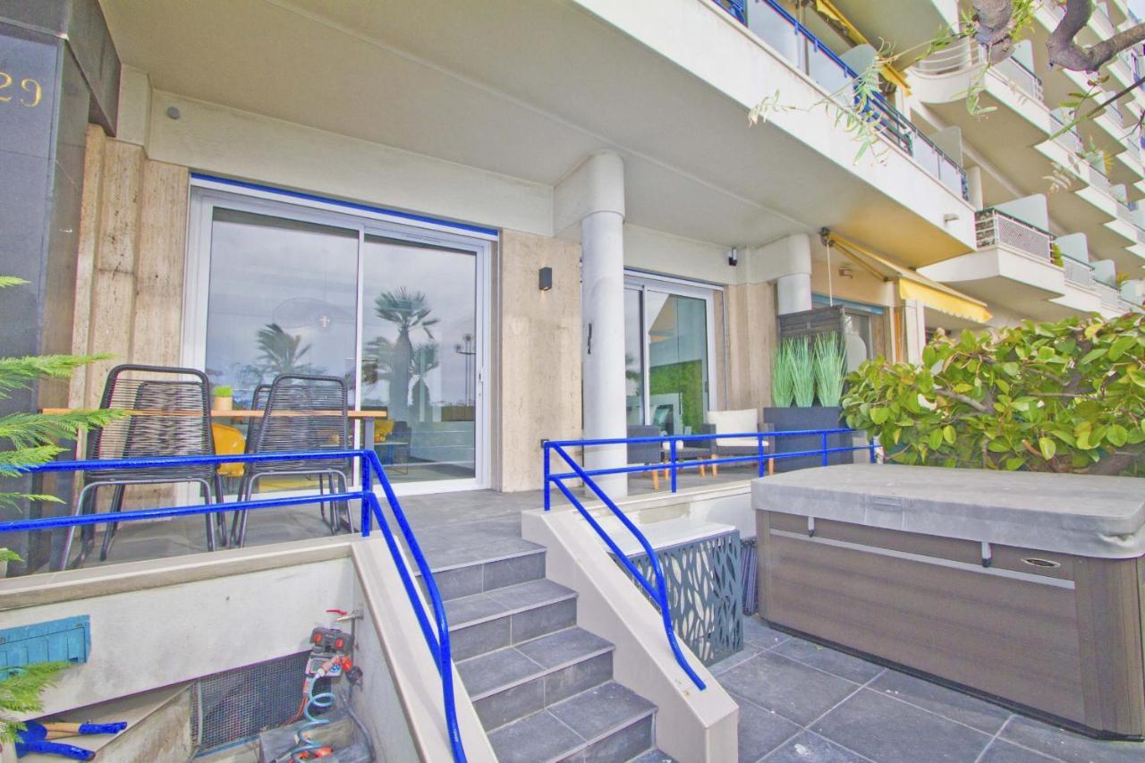 Ferienwohnung Luxury Garden Jacuzzi Promenade Nizza Exterior foto
