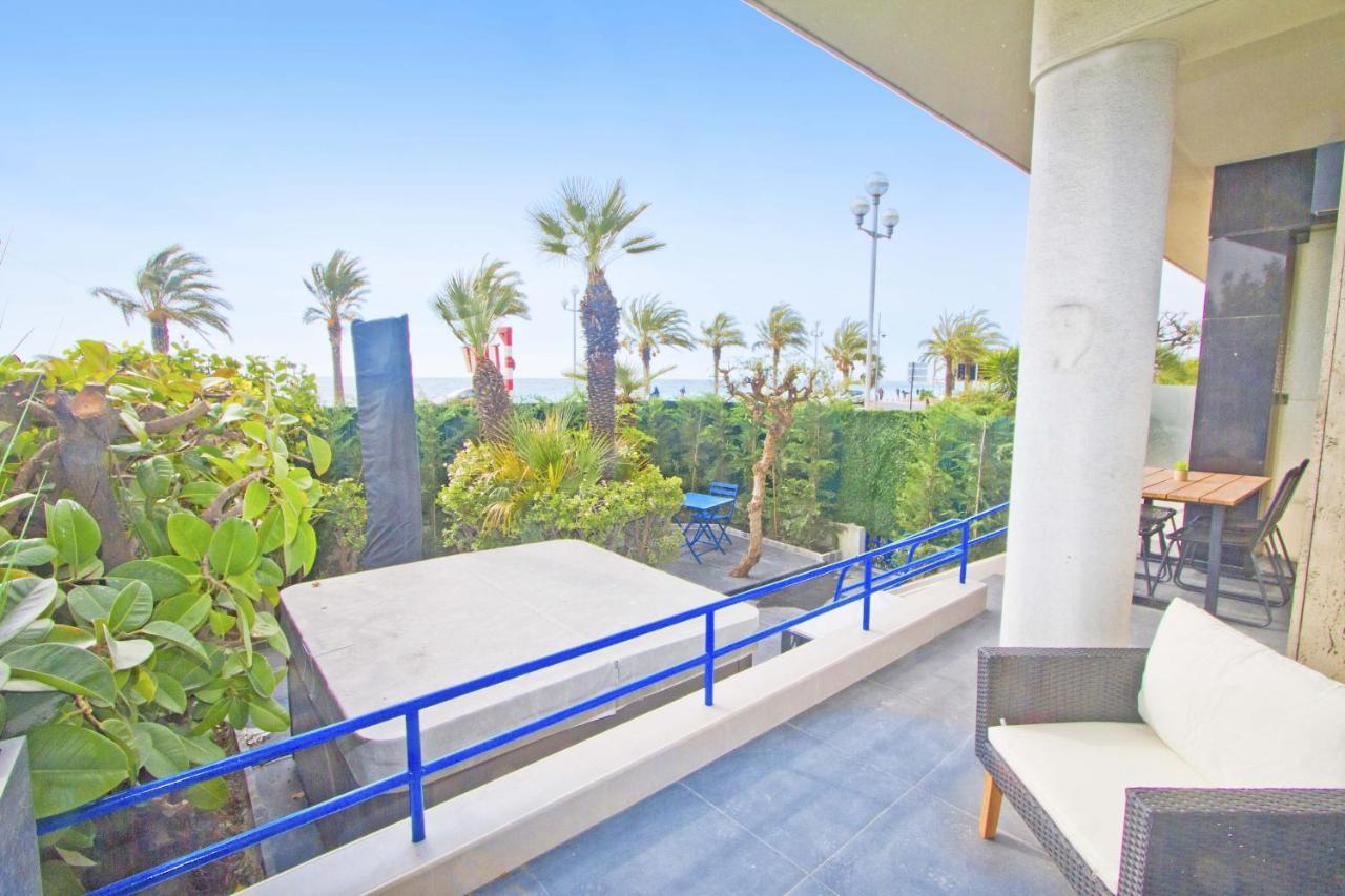 Ferienwohnung Luxury Garden Jacuzzi Promenade Nizza Exterior foto