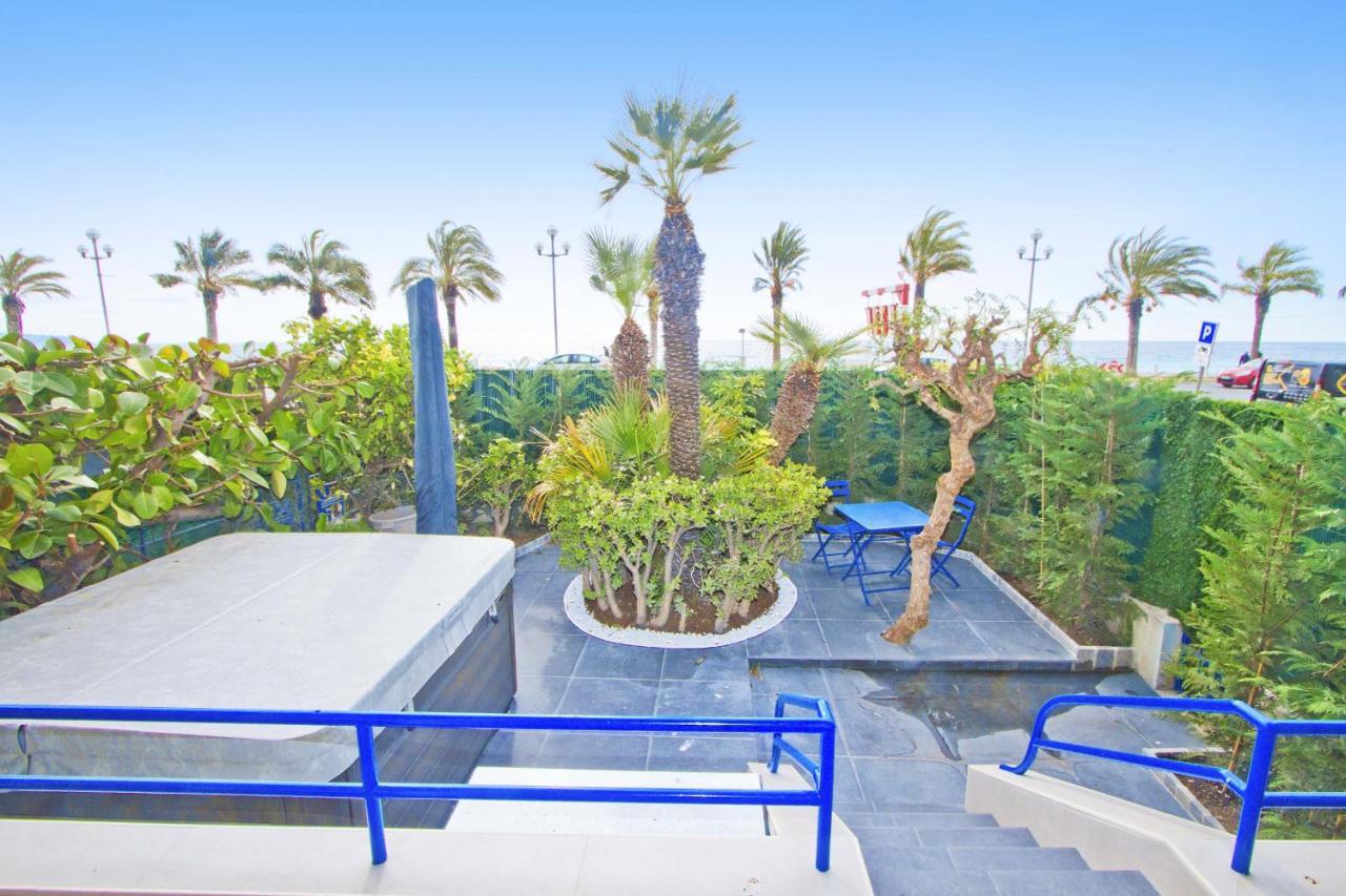 Ferienwohnung Luxury Garden Jacuzzi Promenade Nizza Exterior foto