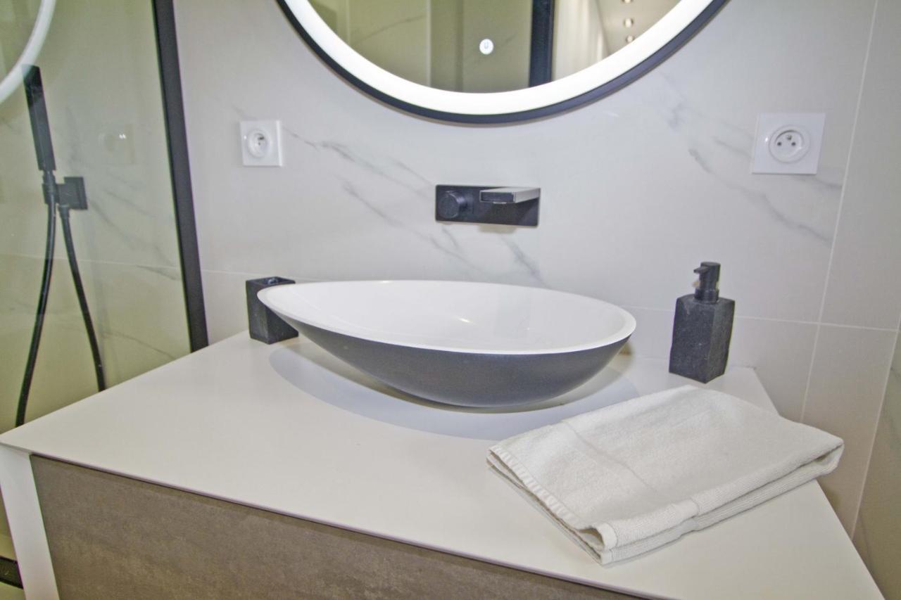 Ferienwohnung Luxury Garden Jacuzzi Promenade Nizza Exterior foto