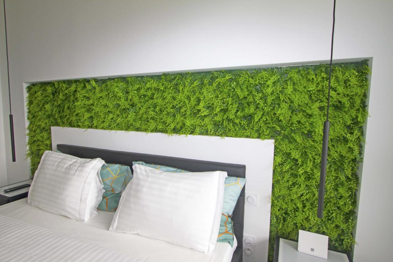 Ferienwohnung Luxury Garden Jacuzzi Promenade Nizza Exterior foto