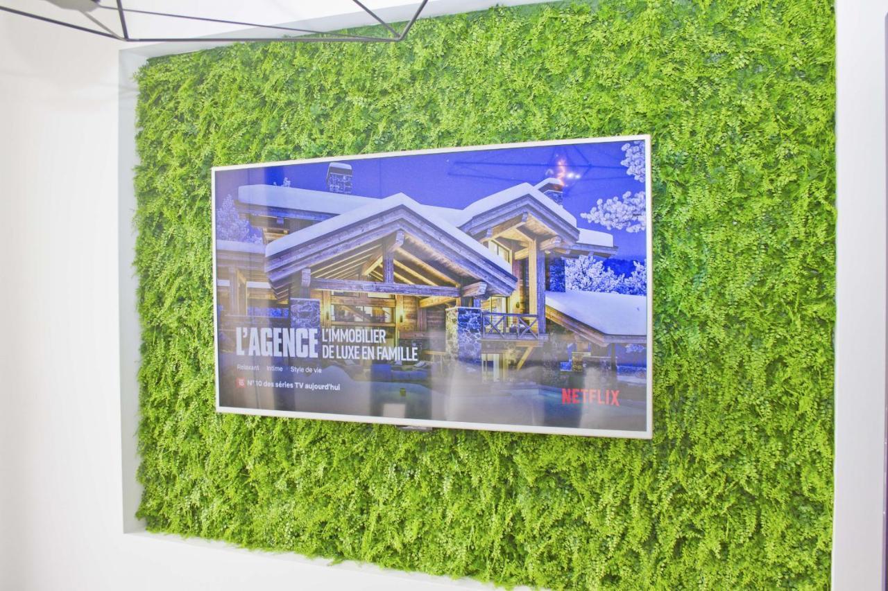 Ferienwohnung Luxury Garden Jacuzzi Promenade Nizza Exterior foto