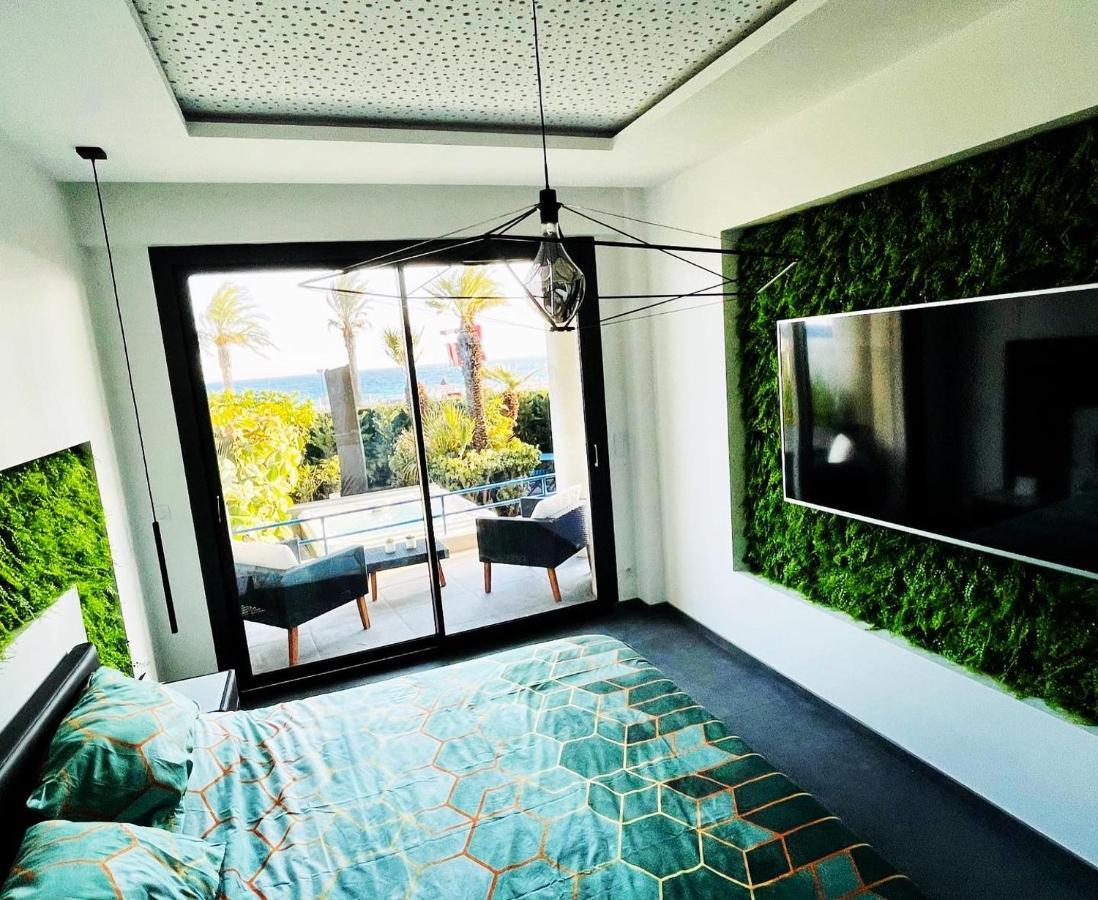 Ferienwohnung Luxury Garden Jacuzzi Promenade Nizza Exterior foto