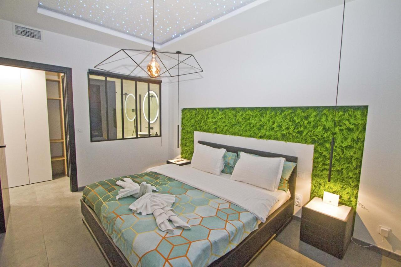 Ferienwohnung Luxury Garden Jacuzzi Promenade Nizza Exterior foto