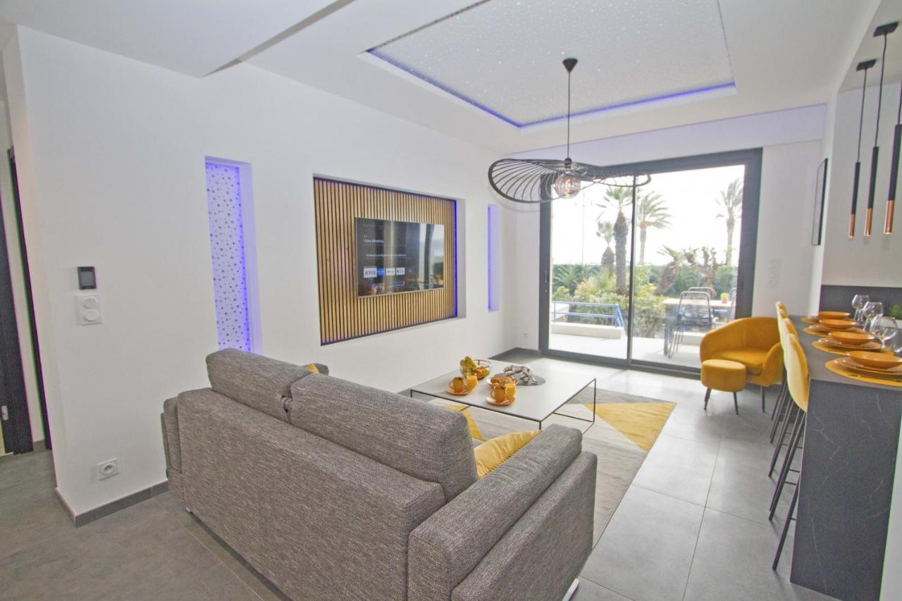 Ferienwohnung Luxury Garden Jacuzzi Promenade Nizza Exterior foto